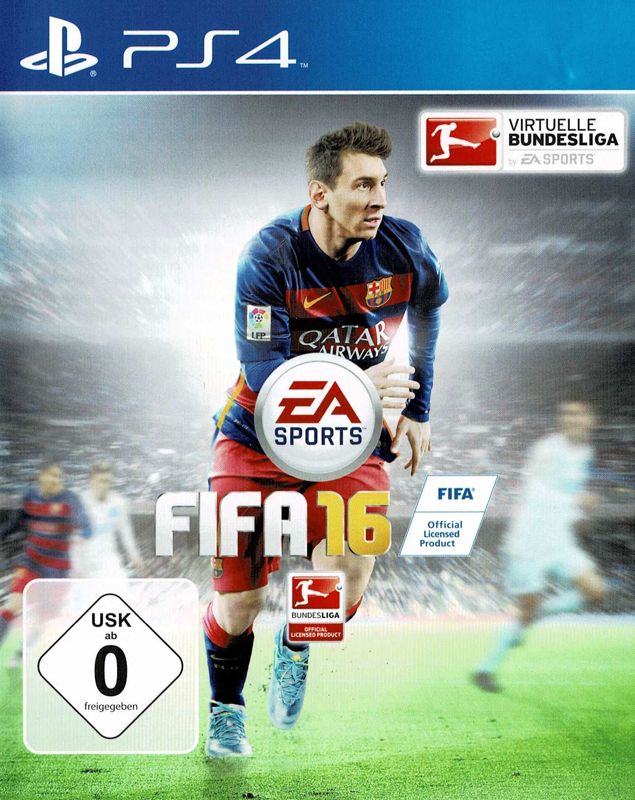 FIFA 16 [Deluxe Edition] box art for Playstation 4